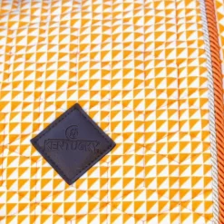 Kentucky Horsewear - Tapis de dressage Velvet Printing flags orange