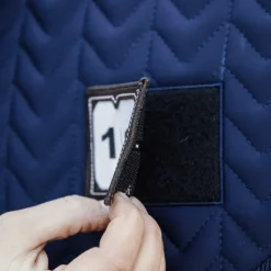 Kentucky Horsewear - Tapis de selle Fishbone Competition marine