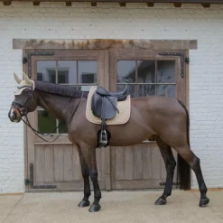 Kentucky Horsewear - Tapis de dressage Softshell Onion Quilt beige/ vieux rose