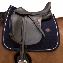 Kentucky Horsewear - Tapis de dressage Velvet dark navy