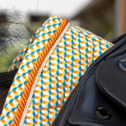 Kentucky Horsewear - Tapis de dressage Velvet Printing cubes colorfull