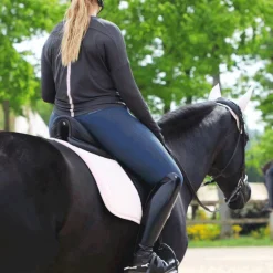 Kentucky Horsewear - Tapis de selle Velvet Pearls jumping rose tendre