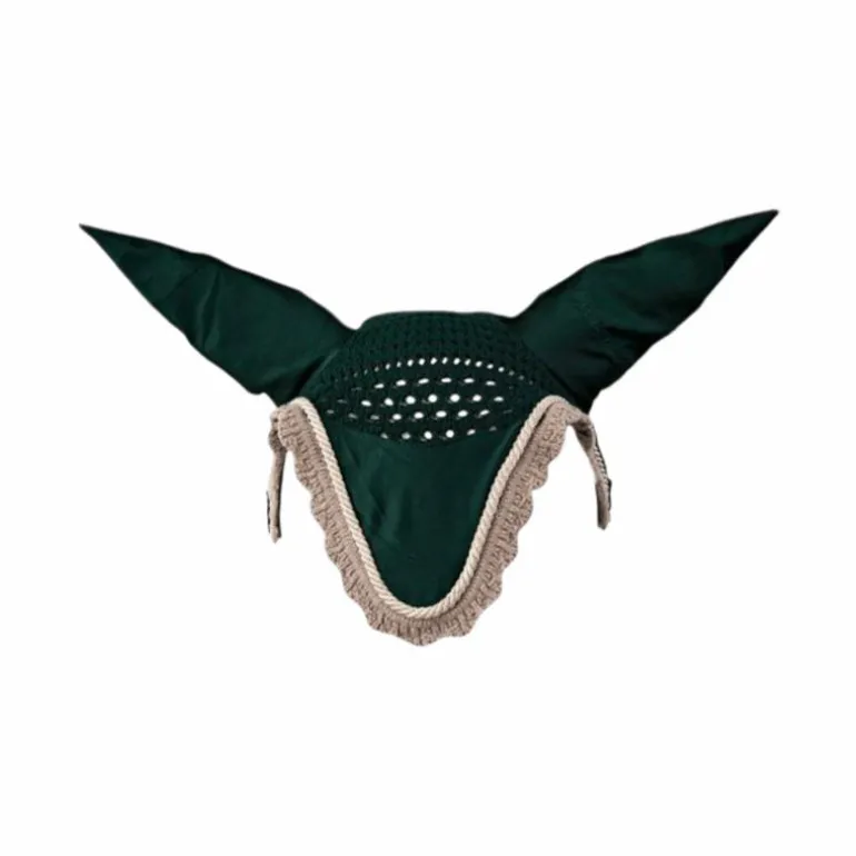 Lami-cell - Bonnet court pour chevaux Elegance vert
