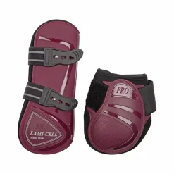 Lami-cell - Guêtres et protège-boulets Elite bordeaux