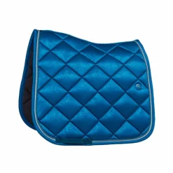 Lami-cell - Tapis de dressage Floral bleu atol