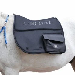 Lami-cell - Tapis de randonnée à poches noir