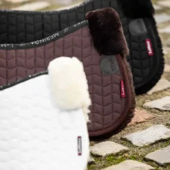 LeMieux - Amortisseur Merino + blanc/ naturel