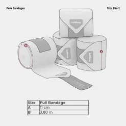 LeMieux - Bandes de polo Benetton Blue (x4)