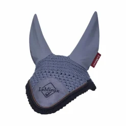 LeMieux - Bonnet pour chevaux anti-mouches Classic bleu jay