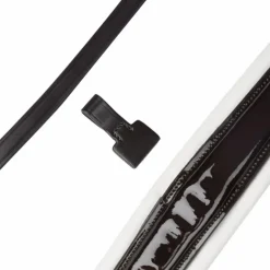 LeMieux - Bridon de dressage Kudos Patent marron/ blanc