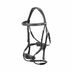 LeMieux - Bridon muserolle anatomique Kudos noir