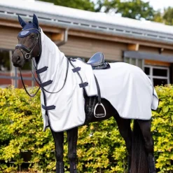 LeMieux - Couverture anti-mouches Ride On Fly gris