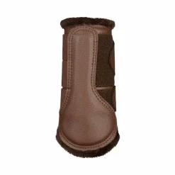 LeMieux - Guêtres fermées Fleece Lined marron (x2)