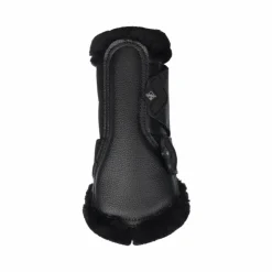 LeMieux - Guêtres fermées souples Mesh Fleece Edged noir