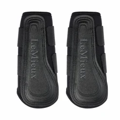 LeMieux - Guêtres fermées souples Grafter noir (x2)