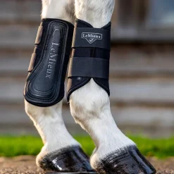 LeMieux - Guêtres fermées souples Grafter noir (x2)