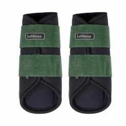 LeMieux - Guêtres fermées souples Grafter hunter green (x2)