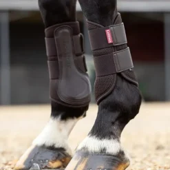 LeMieux - Guêtres fermées souples Mesh marron