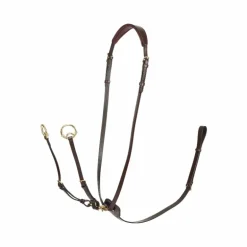 LeMieux - Martingale à anneaux Kudos havane/ laiton