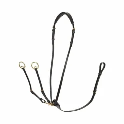 LeMieux - Martingale à anneaux Kudos marron/ laiton