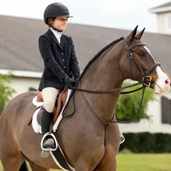 LeMieux - Martingale fixe Hunter havane/ argent