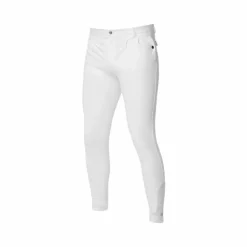 LeMieux - Pantalon d'équitation homme Elite Classic Pleated blanc