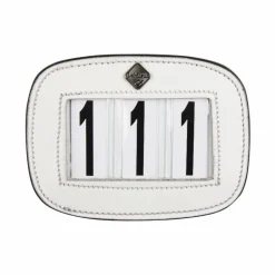 LeMieux - Porte-numéro pour selle blanc