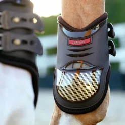 LeMieux - Protège-boulets Exo-Flex marron/ or