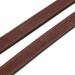 LeMieux - Rênes doublées Hunter havane/ argent