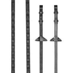 LeMieux - Rênes Magna Grip noir/ argent