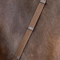 LeMieux - Rênes Webbed Continental marron/ argent