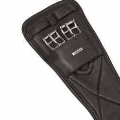 LeMieux - Sangle courte de dressage cuir Arika marron