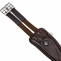 LeMieux - Sangle longue anatomique Gel-Tek marron