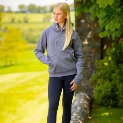 LeMieux - Sweat manches longues junior Hannah Pop Over bleu jay