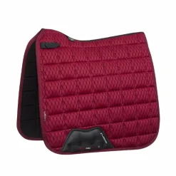 LeMieux - Tapis de dressage Carbon Mesh Air Mulberry