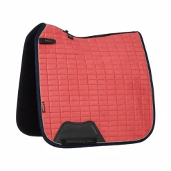 LeMieux - Tapis de dressage Square en suédine cranberry