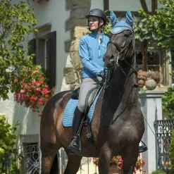 LeMieux - Tapis de dressage Suede Square Ice Blue