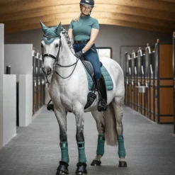LeMieux - Tapis de dressage Carbon Mesh Air vert