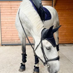 LeMieux - Tapis de dressage Loire Classic Square Ink Blue