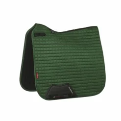 LeMieux - Tapis de dressage Suede square hunter vert forêt