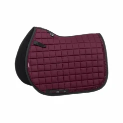 LeMieux - Tapis de selle Diamante Square bordeaux