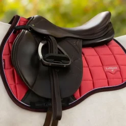 LeMieux - Tapis de selle Mixte Square Loire Classic cranberry