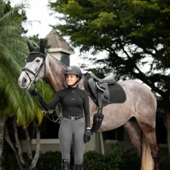 LeMieux - Tapis de selle Pro Sorb Plain 2 Square noir