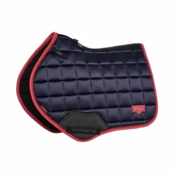 LeMieux - Tapis de selle Square Loire Classic marine/ cranberry