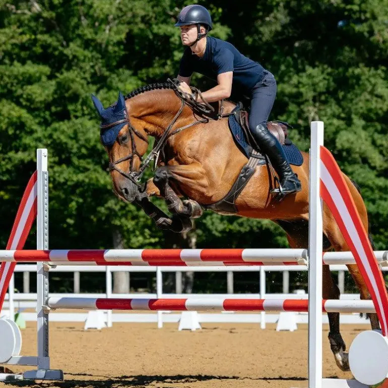 LeMieux - Tapis de selle Suede Close Contact Square marine