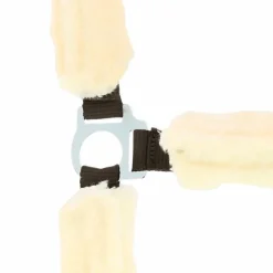 Norton - Licol full mouton synthétique choco/ ecru