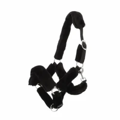 Norton - Licol "Full" mouton synthétique noir/noir