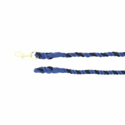 Norton - Longe d'attache coton torsade bleu/ noir
