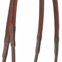 Norton Pro - Rênes en caoutchouc havane