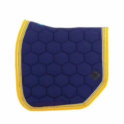 Oxxer - Tapis de dressage Artimuse marine / moutarde